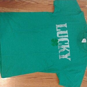 Fruit of the Loom Green Cotton T-Shirt